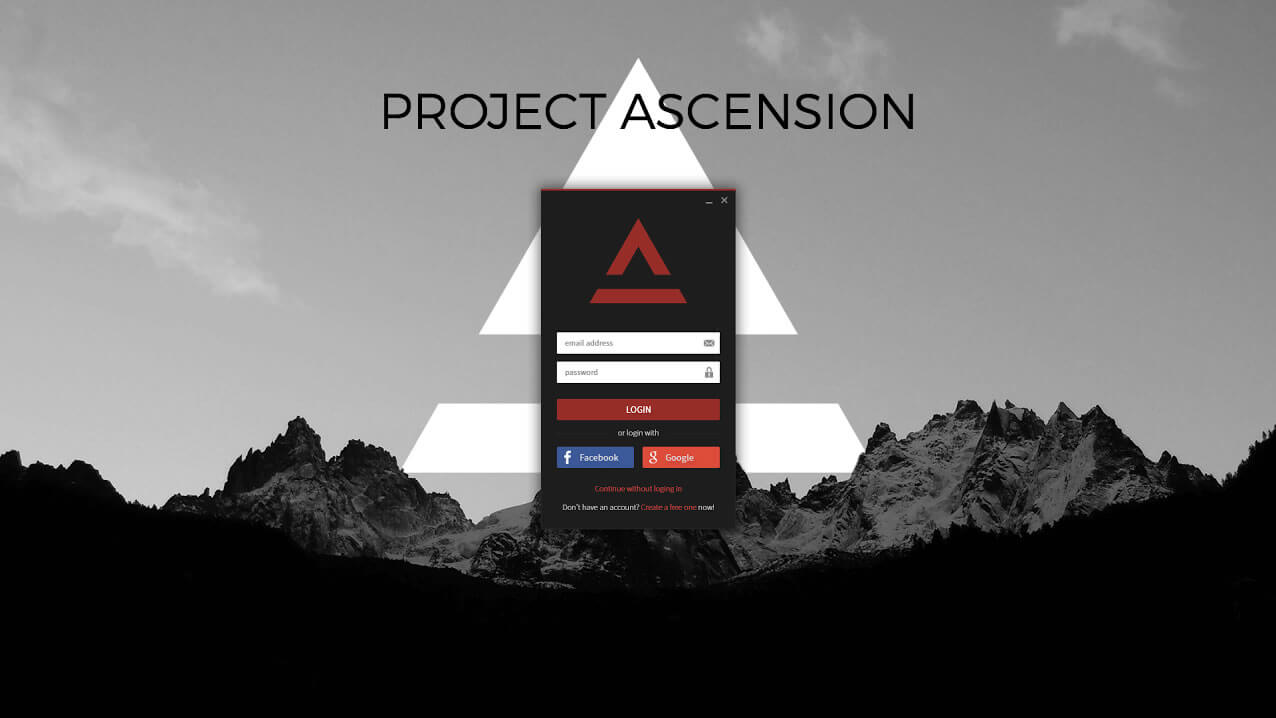 Project Ascension : UI Design Mockups Reveal