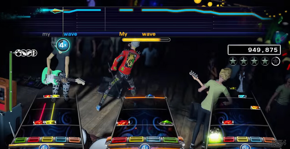 Rock Band 4 – Neue Grunge-Songs erweitern das Musik-Angebot