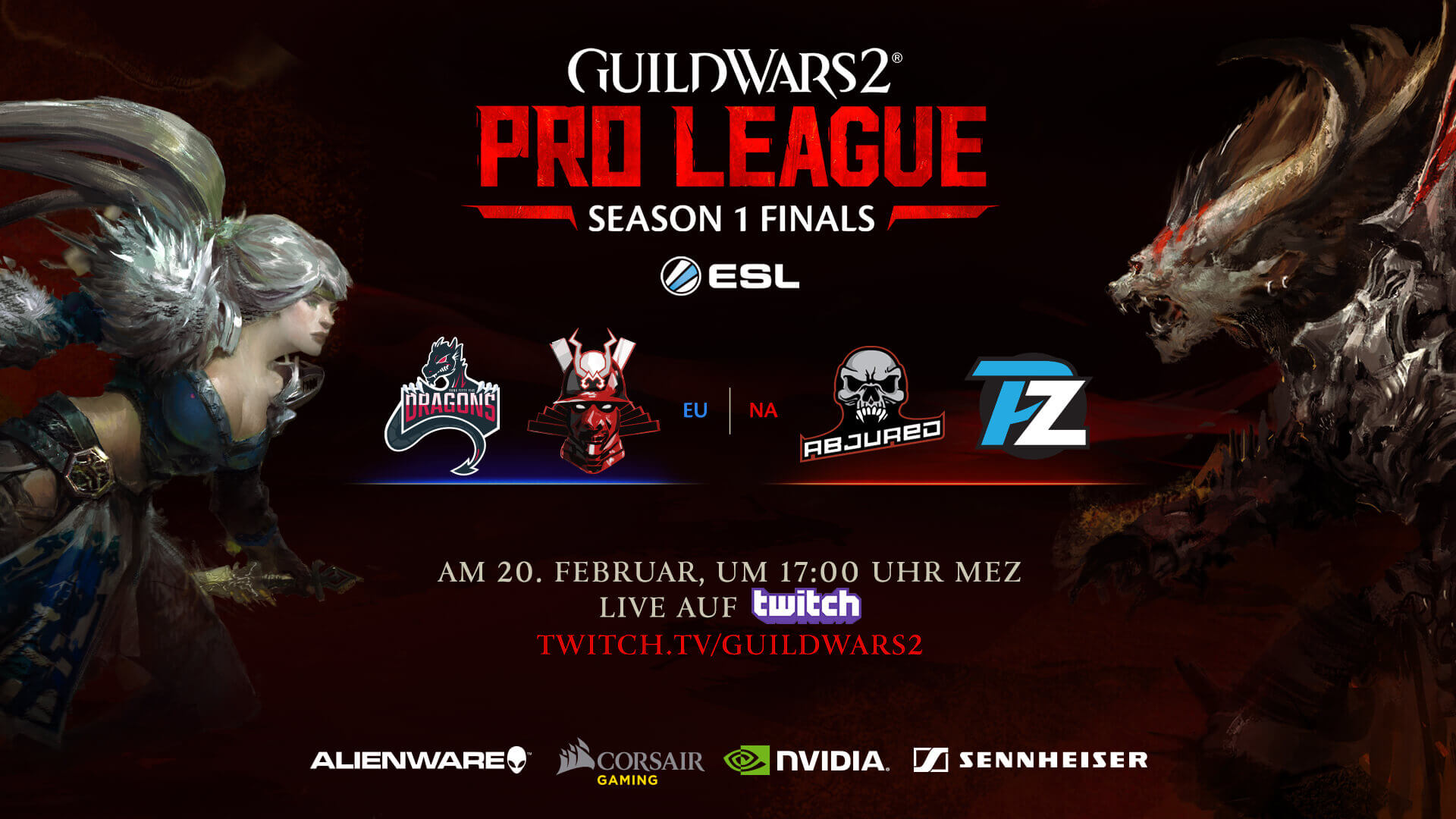 Das erste Saison-Finale der Guild Wars 2 ESL Pro League dieses Wochenende