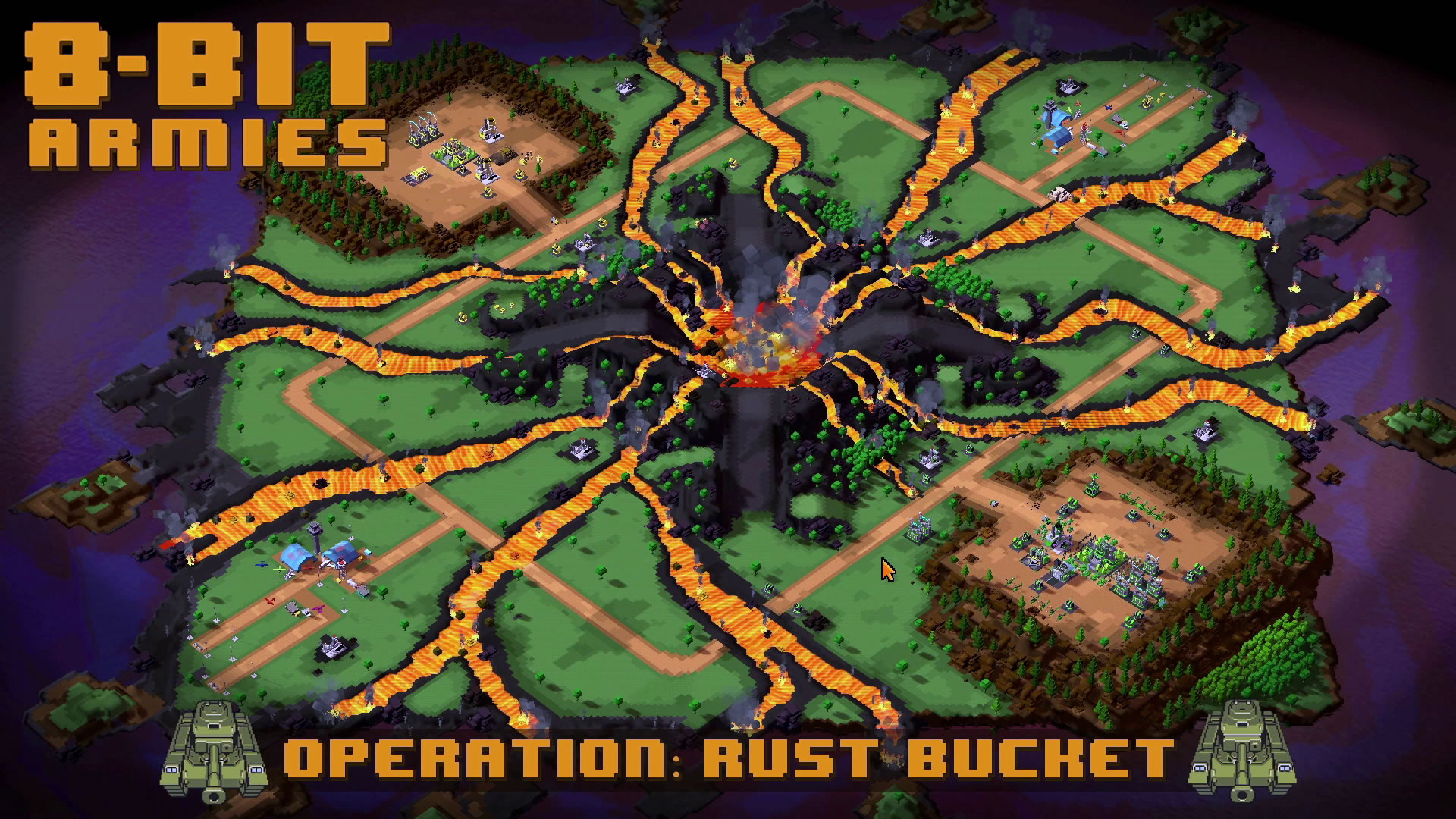 8-Bit Armies – Let’s Play: BETA Singleplayer Mission 5 – RUST BUCKET