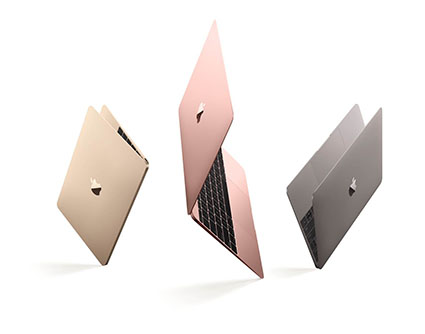 Apple aktualisiert MacBook mit neuesten Prozessoren, längerer Batterielaufzeit & neuem Finish in Roségold