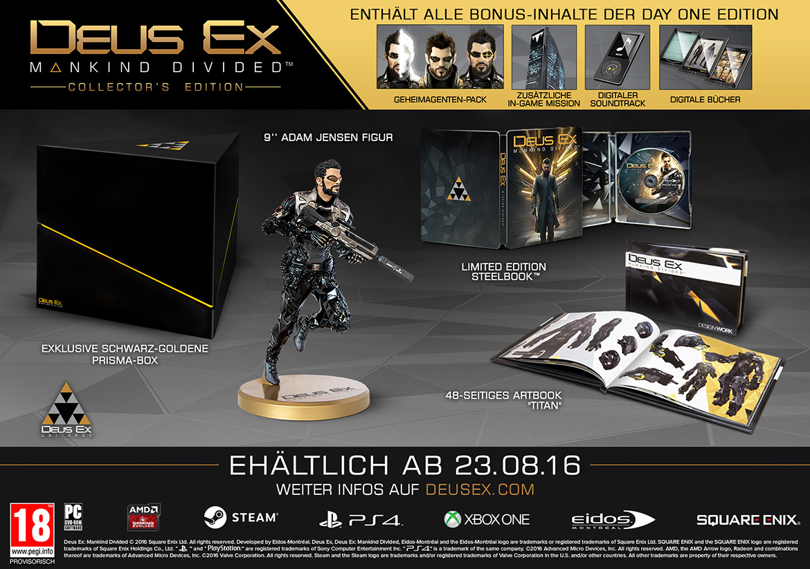 DEUS EX : Mankind Divided – Neuer Trailer verrät mehr