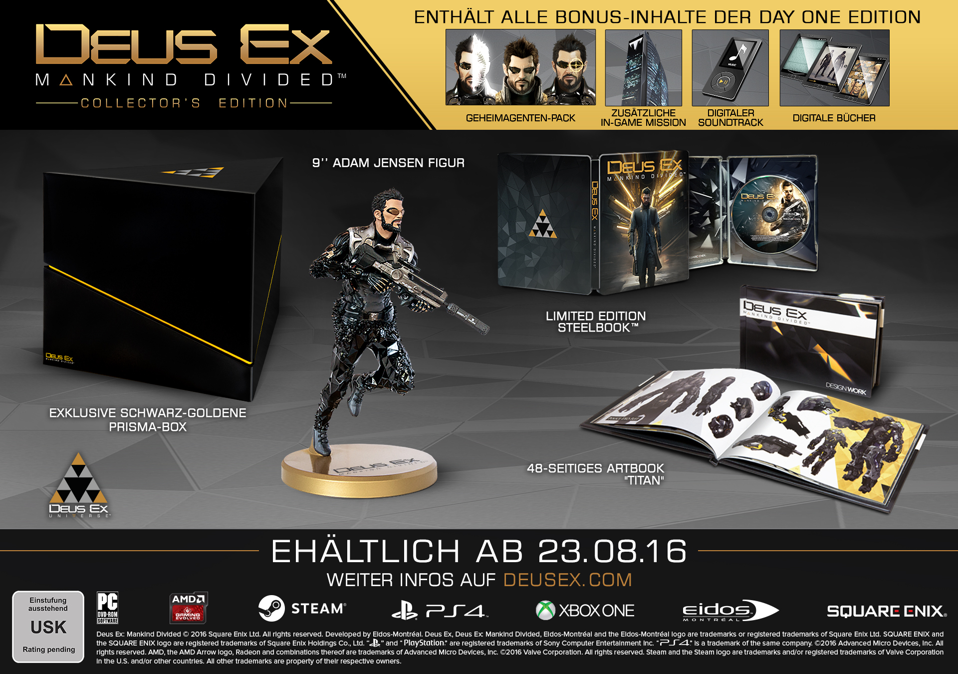DEUS EX: Mankind Divided – ‚Human by Design‘ Konferenz startet in Zusammenarbeit mit CNN