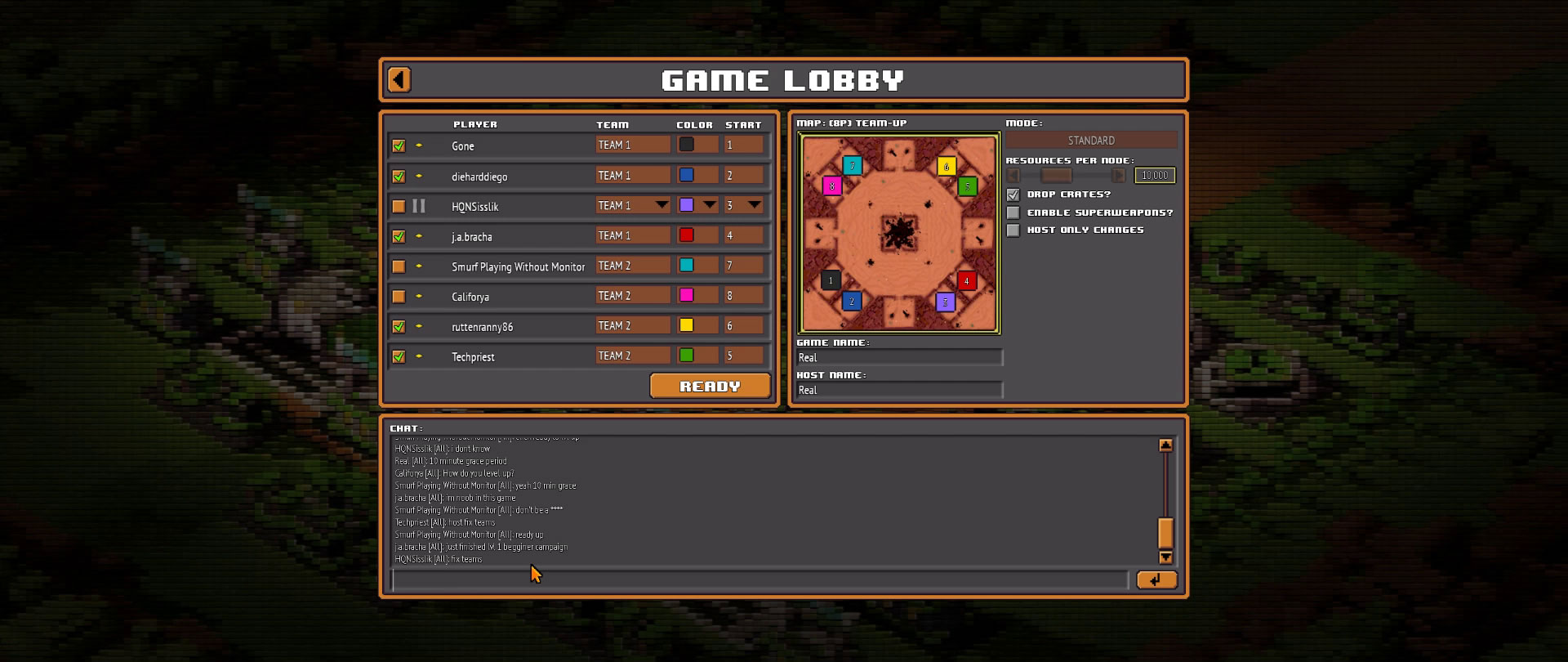 8-Bit Armies – Let’s Play: BETA Multiplayer 4vs4 MAP 8P TEAM UP – Game Nr. 3
