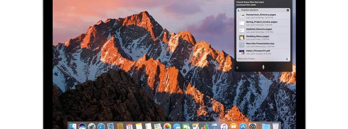 Apple – macOS Sierra jetzt als kostenloses Update verfügbar