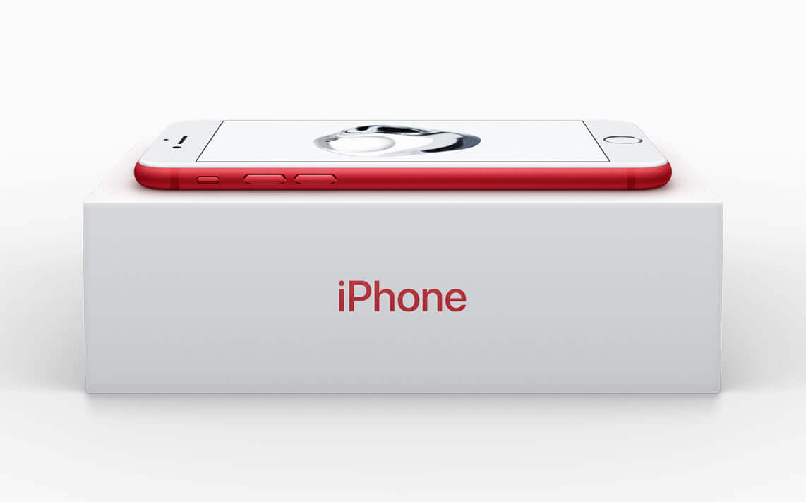 Apple – Stellt iPhone 7 & iPhone 7 Plus (PRODUCT)RED Special Edition vor