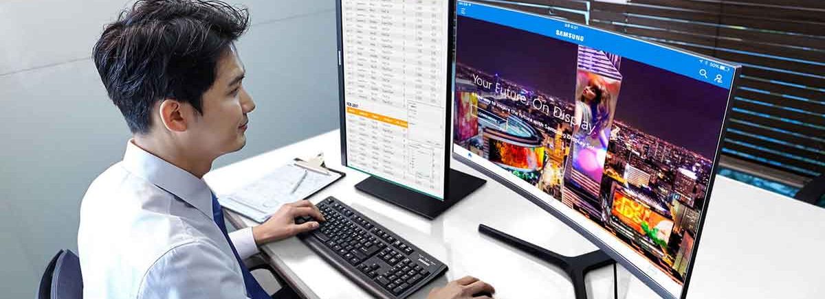 Samsung – Drei neue Monitore für den modernen Arbeitsplatz