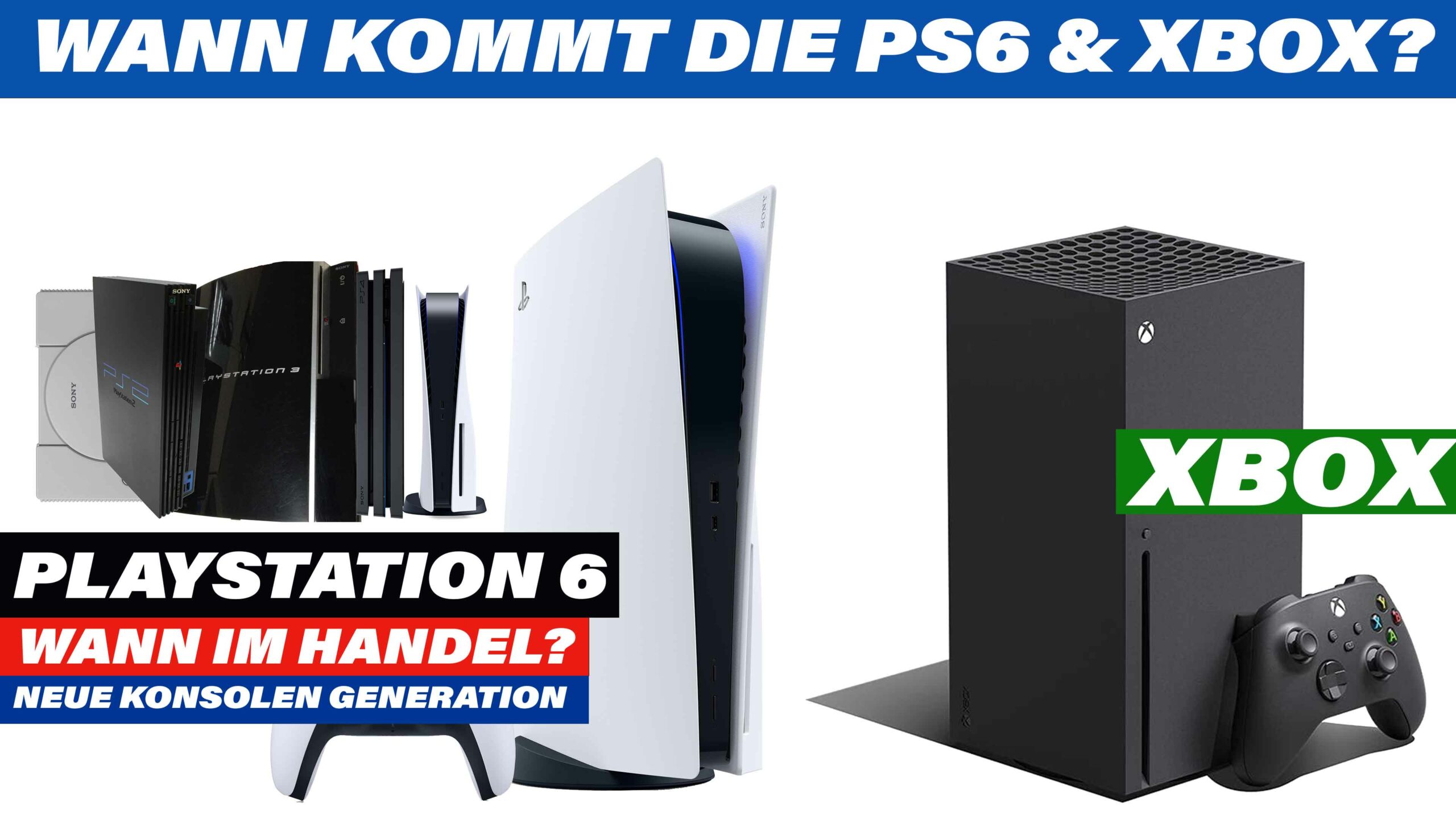 PlayStation 6 | Wann kommt die nächste Konsolen Generation der PS6 &  Xbox auf den Markt? PS6 LEAKS