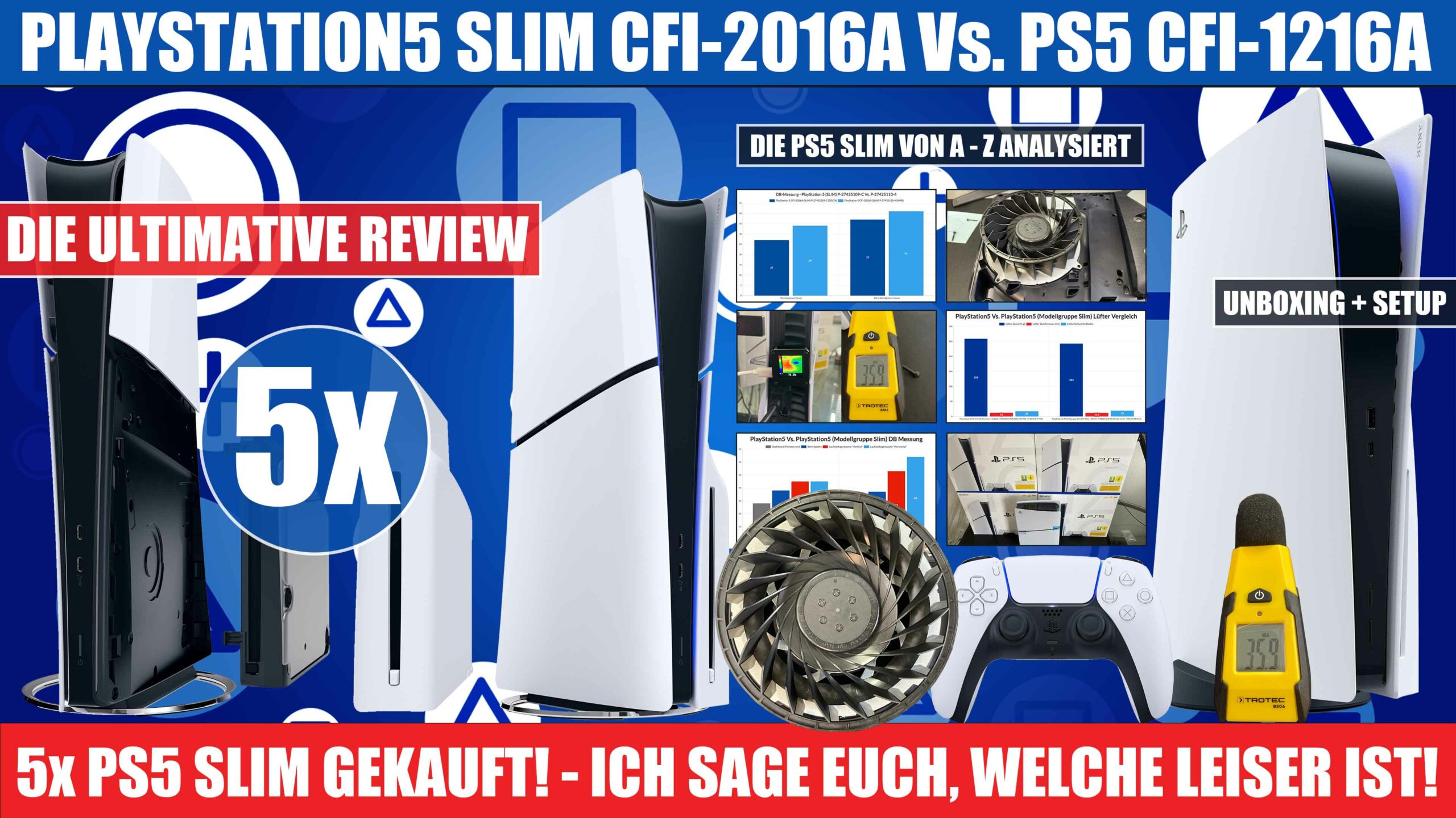 Playstation 5 Slim Unboxing & Setup | Die Ultimative PlayStation5 Review + PS5 Slim Vs PS5 Vergleich