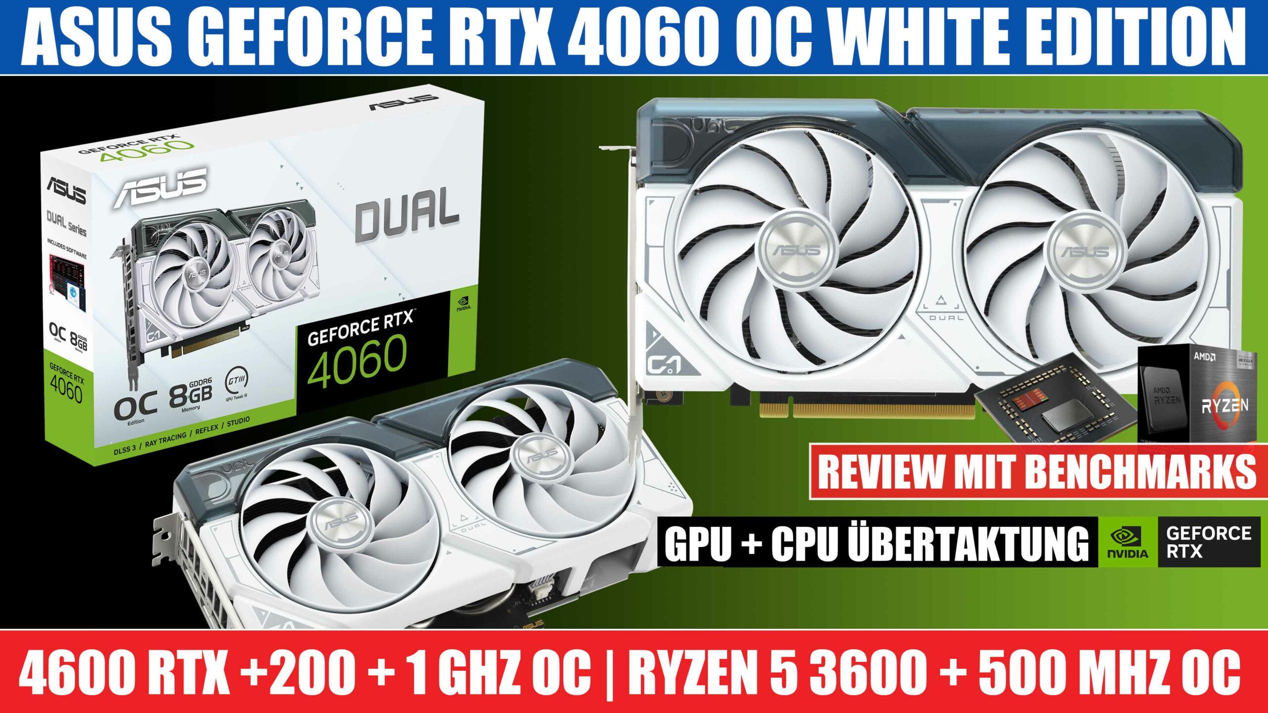 Geforce RTX 4600 Review mit Benchmarks und Übertaktung Tutorial für GPU & CPU